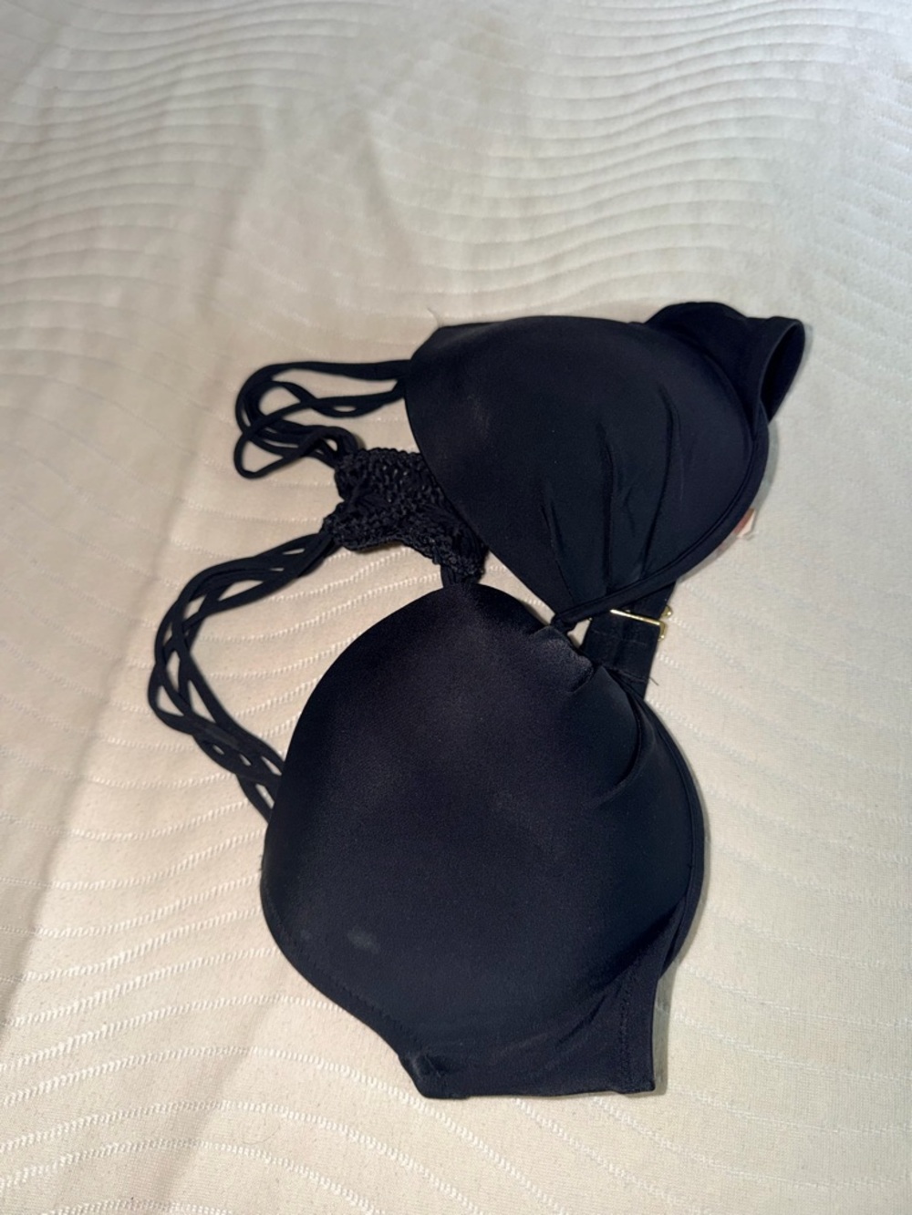 Victoria's Secret Black Bikini Tops - Picture 3 of 5